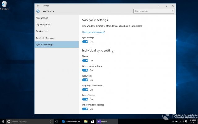 Изображения сборки Windows 10 Build 10162