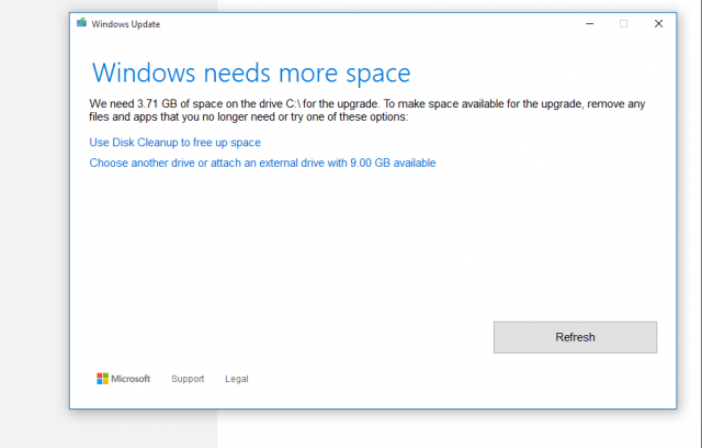 Windows 10: Microsoft сделала обновление до более новых сборк для устройств с ограниченным пространством проще