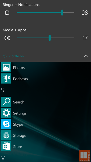 Скриншоты сборки Windows 10 Mobile Build 10162 [обновлено]