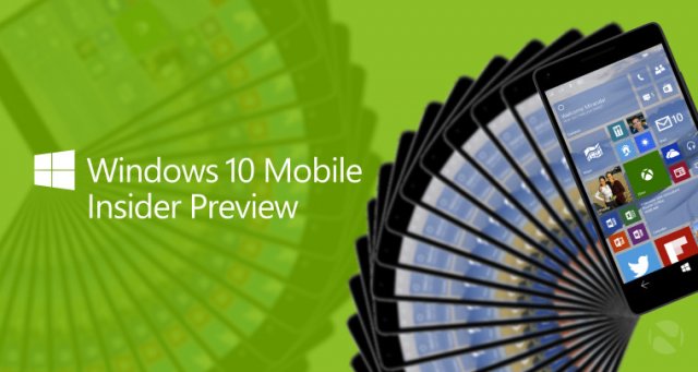 Компания Microsoft выпустила сборку Windows 10 Mobile Build 10166 для инсайдеров Windows