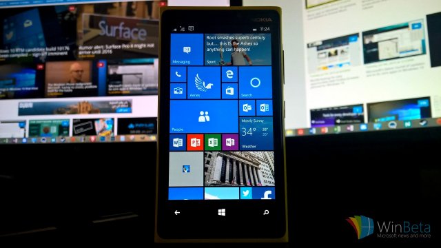 Примечания к сборке Windows 10 Mobile Build 10166