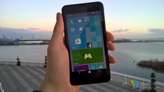 Сборка Windows 10 Mobile Build 10166 на видео