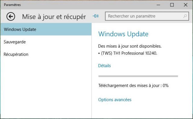 Сборка Windows 10 10240 поступила по каналу TWS