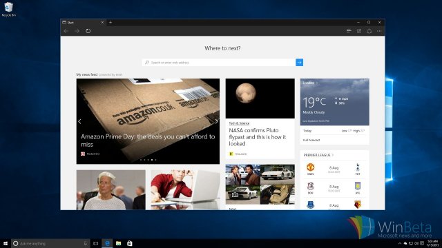В сеть попали скриншоты сборки Windows 10 Build 10240 [обновлено]