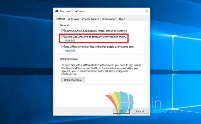 Как удаленно получить любой файл на компьютере с помощью OneDrive в Windows 10