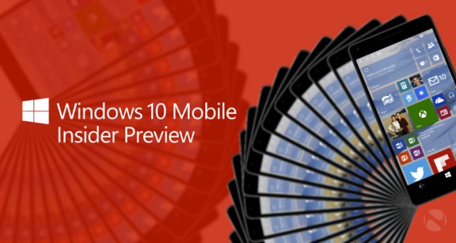 Новая сборка Windows 10 Mobile будет из  диапазона 105xx