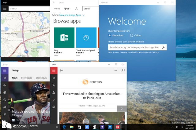 Три дополнительных способа организации окон на Рабочем столе Windows 10 