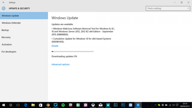 Microsoft выпустила новое накопительное обновление для Windows 10