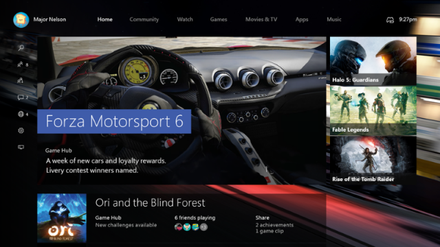 Microsoft начала предварительное тестирование Windows 10 для Xbox One
