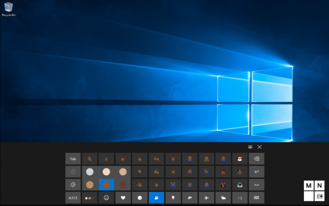 В сборке Windows 10 Insider Preview Build 10547 появилась новая порция смайлов