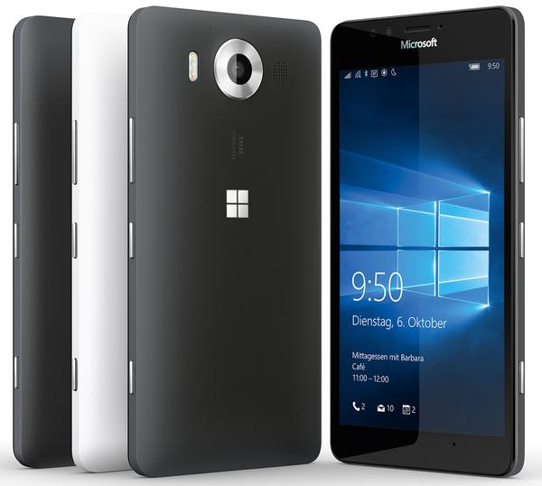 В сети оказались ещё одни рендеры Lumia 550 и 950
