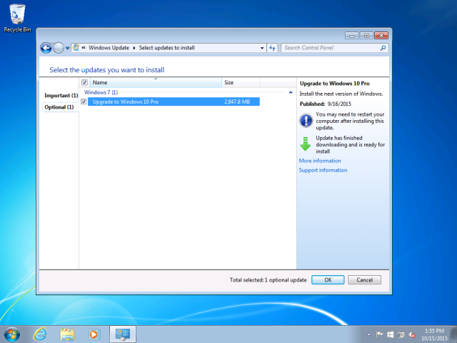 Ошибка со стороны Microsoft приводит к автоматической установке Windows 10 для некоторых пользователей Windows 7 и 8.1