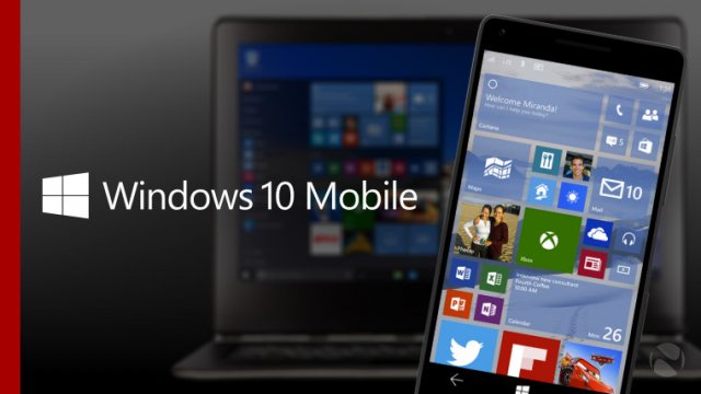 Внутри компании Microsoft сейчас тестируется сборка Windows 10 Mobile Build 10559