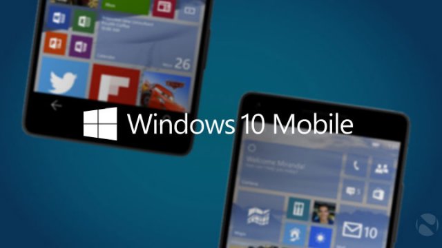 Microsoft почти готова к выпуску новой сборки Windows 10 Mobile