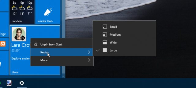Скриншоты сборки Windows 10 Build 10565