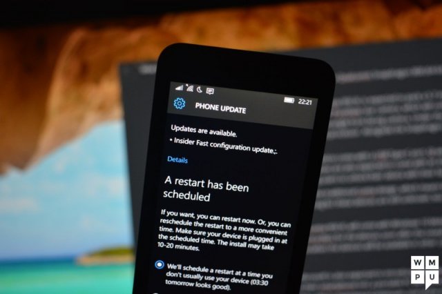 Инсайдеры могут получить более новую сборку Windows 10 Mobile