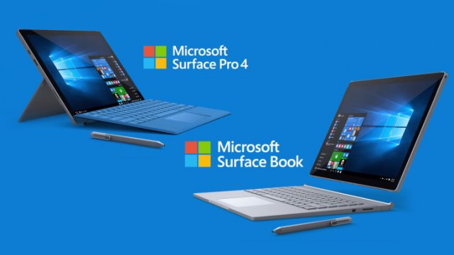 Microsoft выпустила очередное обновление для Surface Book и Surface Pro 4