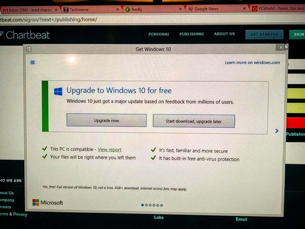 Microsoft обновила приложение «Получить Windows 10»