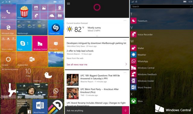 Windows 10 Mobile – десятка самых важных особенностей
