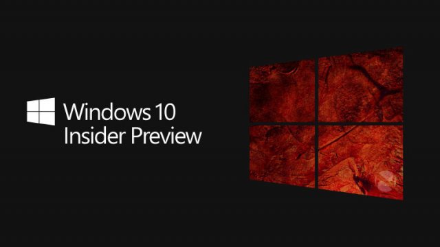 Компания Microsoft использует большую красную кнопку для выпуска сборок Windows 10 Insider Preview