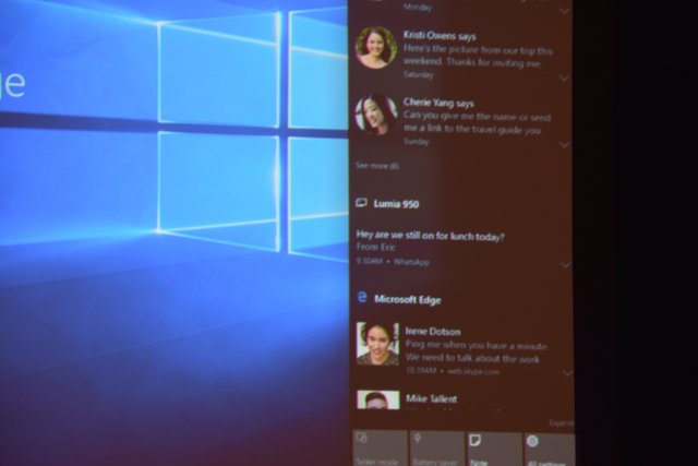 Build 2016: Windows 10 получит Widget-Like-уведомления в Центре уведомлений (обновлено 1)