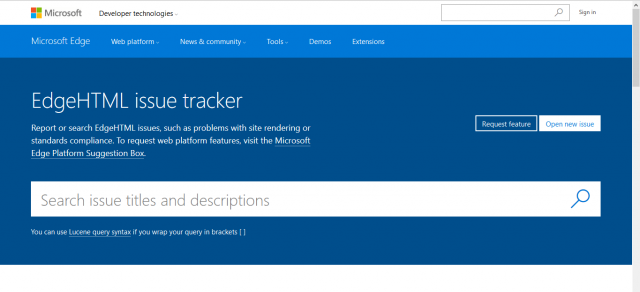 Microsoft представила сайт для исправления ошибок браузера Microsoft Edge