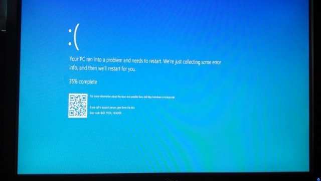 Windows 10: Microsoft добавила QR-код для «синего экрана смерти»