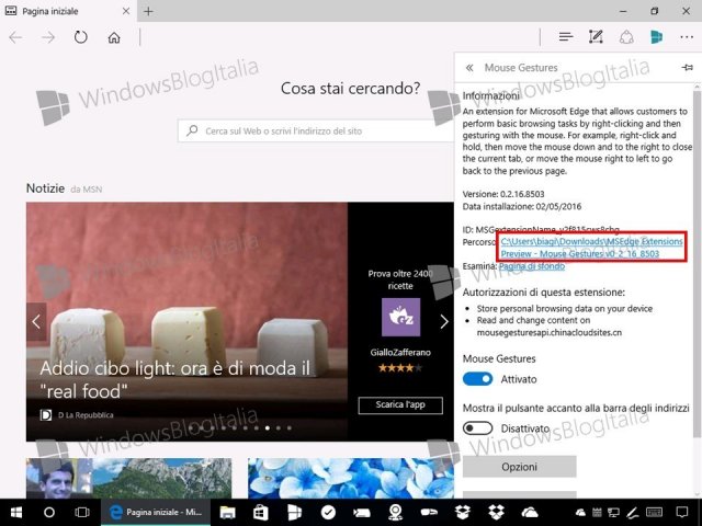 Расширения для Microsoft Edge в Windows Store