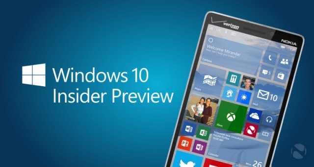 Смартфон Lumia Icon будет получать предварительные сборки  Windows 10 Mobile