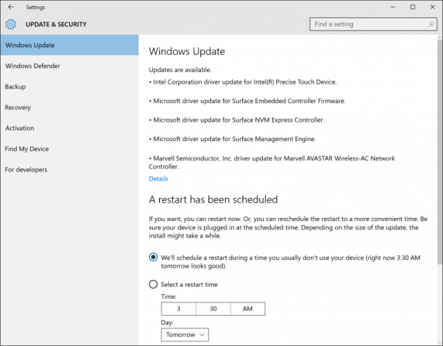 Microsoft выпустила обновления для Surface Book и Surface Pro 4