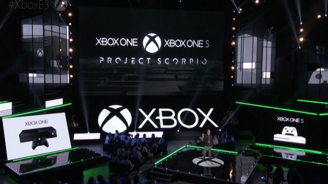 Консоль Xbox Scorpio будет выпущена в  2017 году