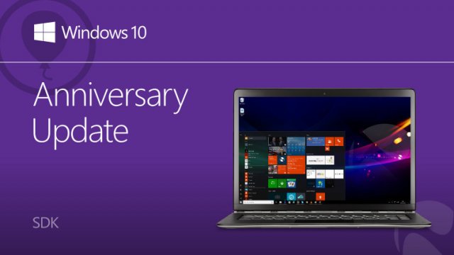 Компания Microsoft выпустила Windows 10 Anniversary Update SDK Preview Build 14366