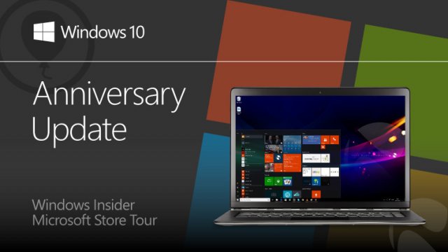 Microsoft анонсировала Windows Insider Anniversary Update Microsoft Store Tour