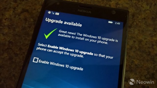 Оператор AT&T выпустил Windows 10 Mobile для Lumia 1520
