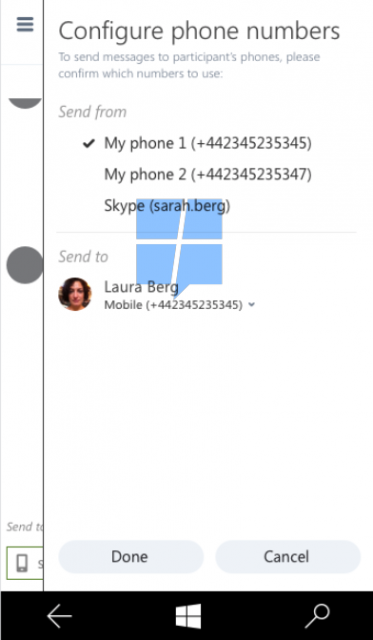 Первый взгляд на функцию Messaging Everywhere в Skype UWP