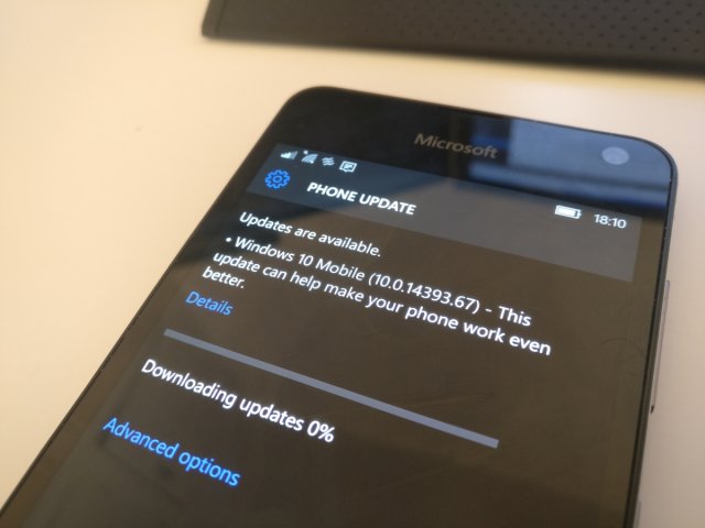 Microsoft выпустила Windows 10 Mobile Anniversary Update