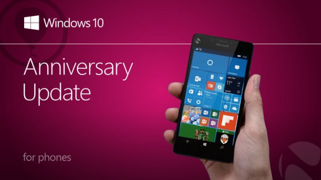 Компания Microsoft начала отправлять обновление Windows 10 Mobile Anniversary Update на операторские смартфоны