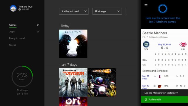 Пользователи Xbox One могут установить новую предварительную сборку