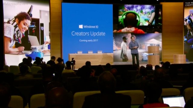Microsoft анонсировала Windows 10 Creators Update