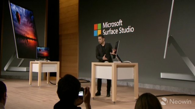 Microsoft анонсировала Surface Studio