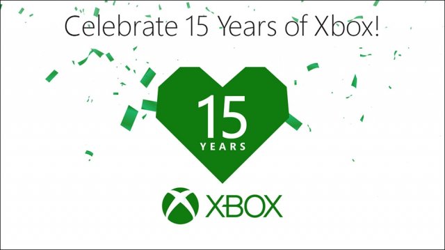 Microsoft отмечает 15-летие Xbox