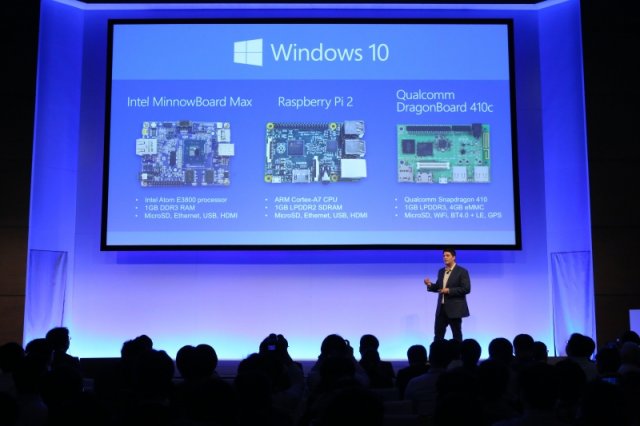 Microsoft выпустила Windows 10 IoT Core Build 15002