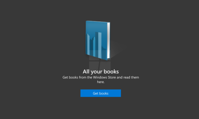 Первый взгляд на магазин для электронных книг в Windows 10 Mobile