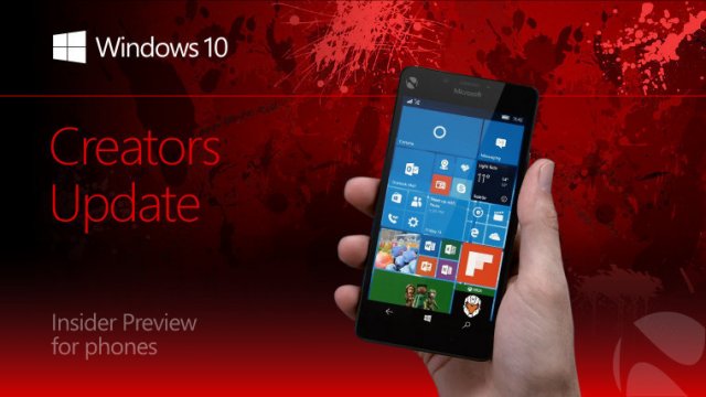Пресс-релиз сборки Windows 10 Mobile Insider Preview Build 15031