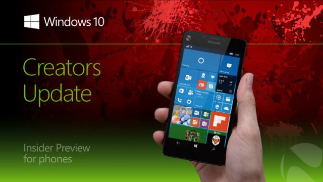 Компания Microsoft выпустила сборку Windows 10 Mobile Insider Preview Build 15043 для кольца Slow