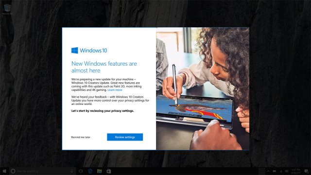 Microsoft начнёт развертывание обновления Windows 10 Creators Update 11 апреля