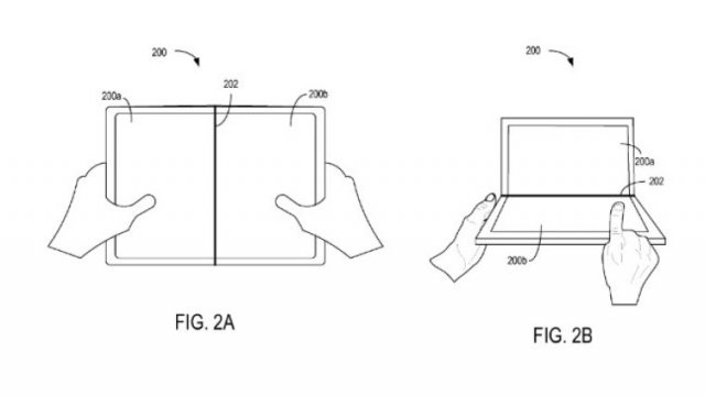 Microsoft получила патент на откидные дисплеи