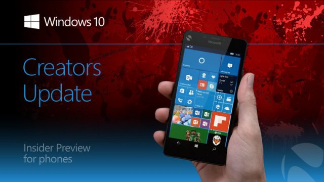 Обновление Windows 10 Mobile Build 15063.2 доступно для кольца Fast