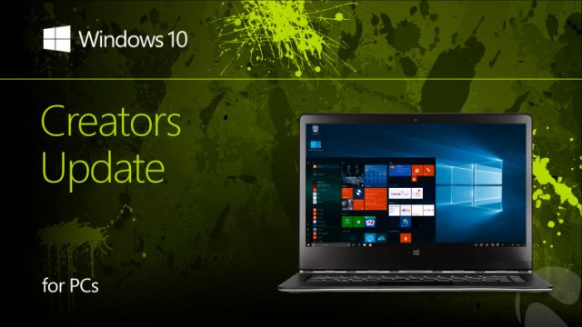 5 апреля пользователи ПК смогут установить Windows 10 Creators Update вручную
