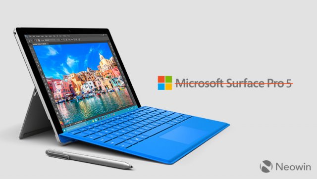 Surface Pro 5 пока нет в планах Microsoft